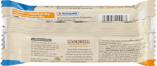 Schokoriegel, Vollmilch mit gepufftem Dinkel dmBio