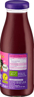 Smoothie, Apfel, Holunder, Aronia & Himbeere dmBio
