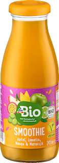 Smoothie, Apfel, Limette, Mango & Maracuja dmBio