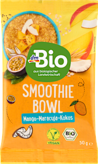Smoothie Bowl, Mango-Maracuja-Kokos dmBio