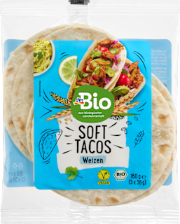 Soft Tacos Weizen (5x 36 g) dmBio