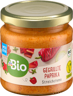 Streichcreme Gegrillte Paprika dmBio
