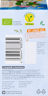 Tee-Mix, Zeit für Tee 5 Sorten (20 Beutel) dmBio