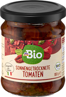Tomaten, sonnengetrocknet, eingelegt in Öl dmBio