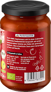 Tomatensauce gerösteter Knoblauch dmBio
