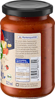 Tomatensoße, Ricotta Pecorino dmBio