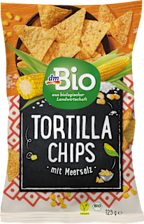Tortilla Chips mit Meersalz dmBio
