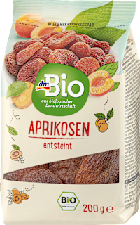 Trockenfrüchte, Aprikosen entsteint dmBio