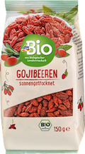 Trockenfrüchte, Gojibeeren sonnengetrocknet dmBio