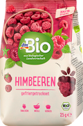 Trockenfrüchte, Himbeeren gefriergetrocknet dmBio