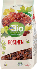 Trockenfrüchte, Rosinen dmBio