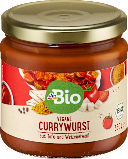 Vegane Currywurst dmBio