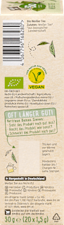 Weißer Tee (20 Beutel) dmBio