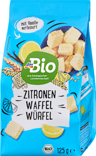 Zitronen Waffel Würfel dmBio
