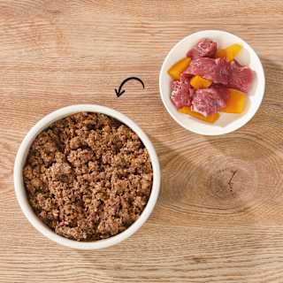 Nassfutter Hund mit Rind & Kürbis, Guadn! Multipack (6x150 g) DOGS'n TIGER