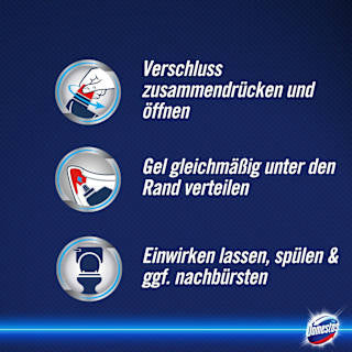 WC-Reiniger Gel Aktiv Kraft Ocean Fresh Domestos