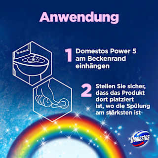 WC-Stein Magic Unicorn Domestos