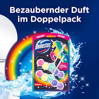 WC-Stein Magic Unicorn Domestos