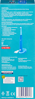 Elektrische Zahnbürste Kinder Active Young blau Dontodent