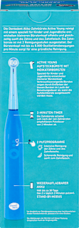 Elektrische Zahnbürste Kinder Active Young blau Dontodent