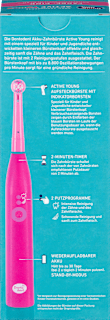 Elektrische Zahnbürste Kinder Active Young pink  Dontodent
