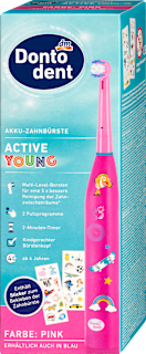 Elektrische Zahnbürste Kinder Active Young pink  Dontodent