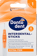 Interdentalbürsten orange 0,45 mm ISO 1 Dontodent