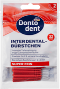 Interdentalbürsten rot 0,4 mm ISO 2 Dontodent