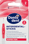 Interdentalbürsten rot 0,5 mm ISO 2 Dontodent