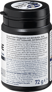 Kaugummi, Black Shine mit Aktivkohle, zuckerfrei Dontodent