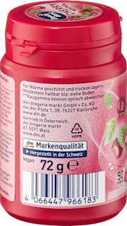Kaugummi, Cherry Menthol, zuckerfrei Dontodent