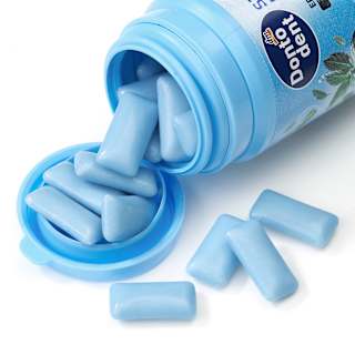 Kaugummi, Strong Mint, zuckerfrei Dontodent