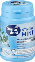 Kaugummi, Strong Mint, zuckerfrei Dontodent