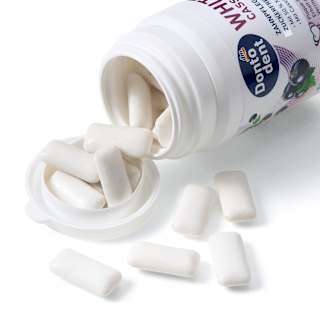 Kaugummi, White Cassis, zuckerfrei Dontodent