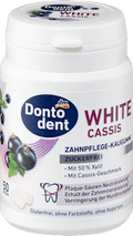 Kaugummi, White Cassis, zuckerfrei Dontodent
