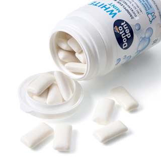 Kaugummi, White Mint, zuckerfrei Dontodent