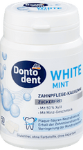 Kaugummi, White Mint, zuckerfrei Dontodent