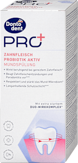 Mundspülung PRO+ Zahnfleisch Probiotik Aktiv  Dontodent PRO+