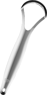 Zungenreiniger aus Edelstahl Dontodent PRO+