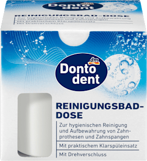 Reinigungsbad-Dose Dontodent