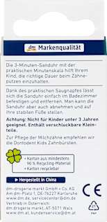 Sanduhr Kids 3-Minuten Dontodent