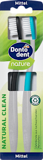 Zahnbürste nature Natural Clean mittel Dontodent