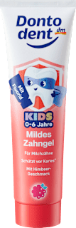 Zahnpasta Gel Kinder 0 bis 6 Jahre Dontodent