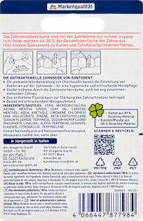 Zahnseide antibakteriell  Dontodent