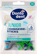 Zahnseidesticks Junior ab 6 Jahren Dontodent