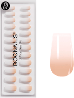Künstliche Nägel, Soft Gel Press Ons Babyboomer Short Coffin Doonails
