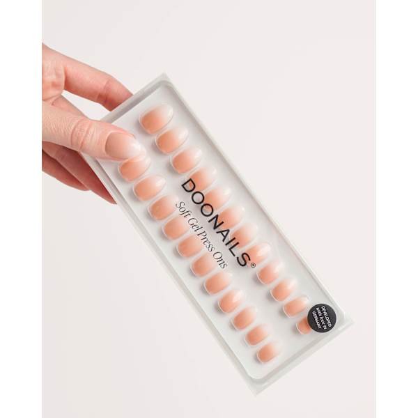 Künstliche Nägel, Soft Gel Press Ons Babyboomer Short Round Doonails