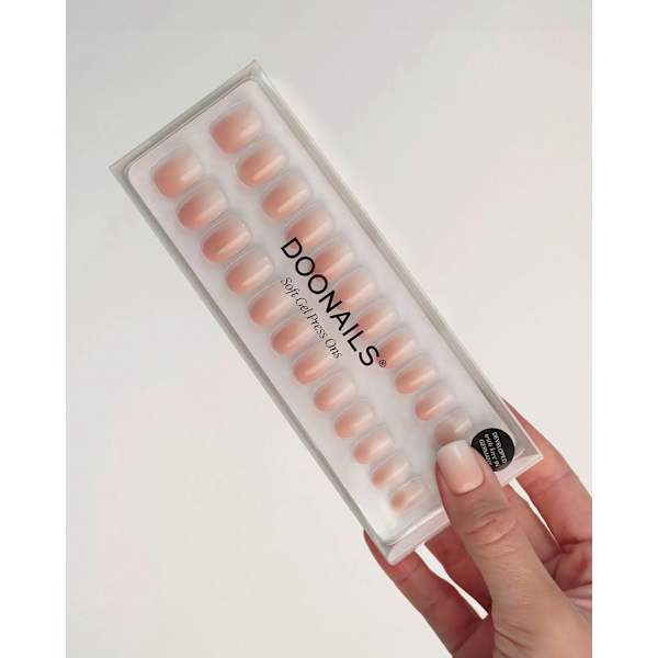Künstliche Nägel, Soft Gel Press Ons Babyboomer Short Square Doonails