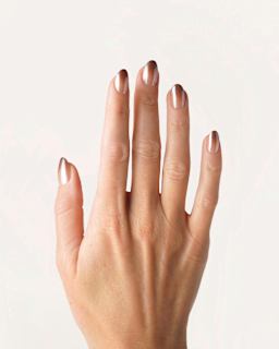 Künstliche Nägel, Soft Gel Press Ons Brownie Short Round  Doonails