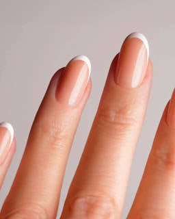 Künstliche Nägel, Soft Gel Press Ons Classic French Medium Round Doonails